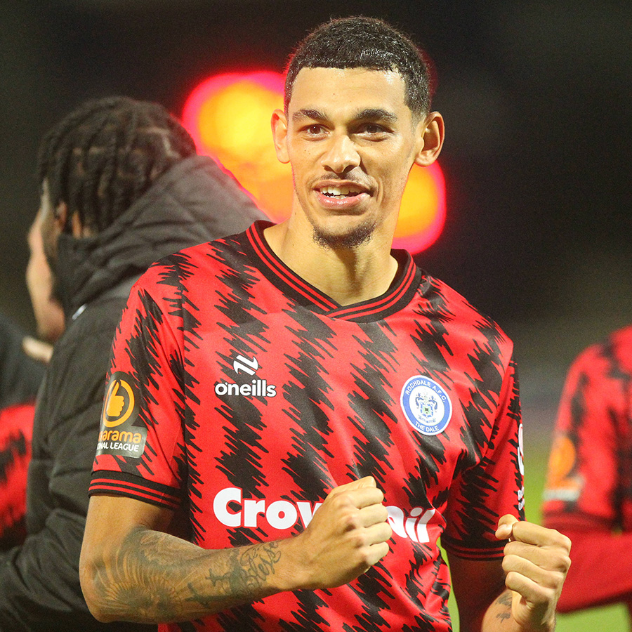 officiallydale's tweet photo. We are delighted to say that Kairo Mitchell has won September's National League Player of the Month 🙌

Congrats, Kairo 🤝

#RAFC