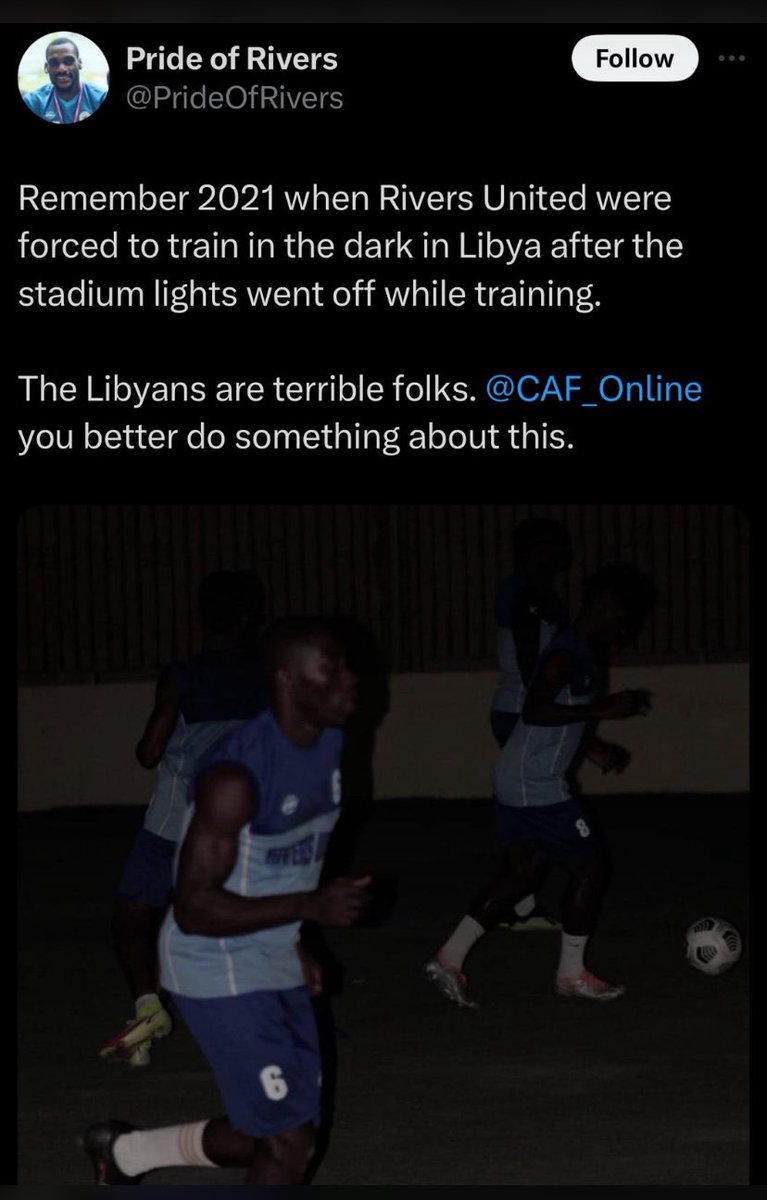 official_micolo's tweet photo. @Libyan_FF After rerouting, why lock the airports when NFF made plans for alternative buses ??? 

You’re not new to this, your clubs do the same in Competitions and I don’t blame you , I blame @CAF_Online https://t.co/dbijzFERnM