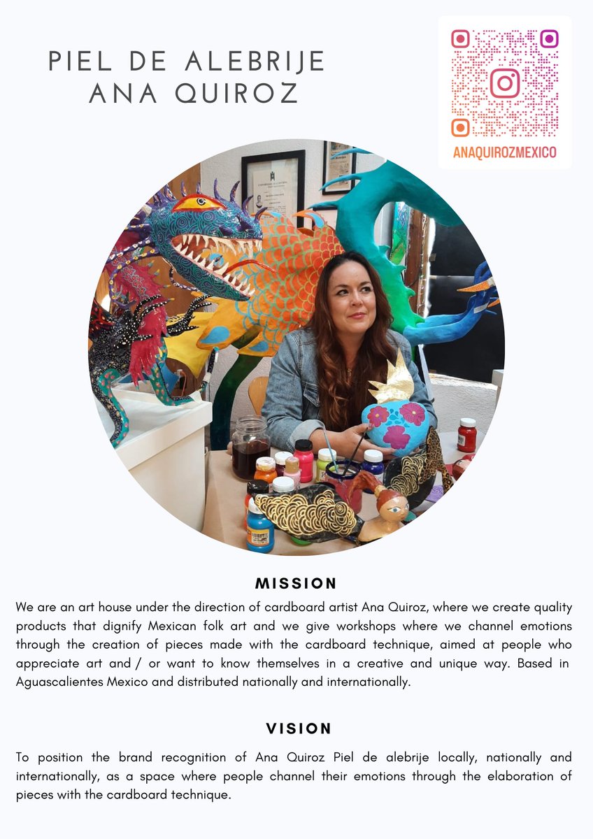 En presencia de la directora del Museo de Arte e Historia de Bruselas, Sra. Géraldine David, inauguramos el Altar de Muertos y la exhibición de alebrijes 'Colores del Alma', a cargo de la artesana Ana Quiroz