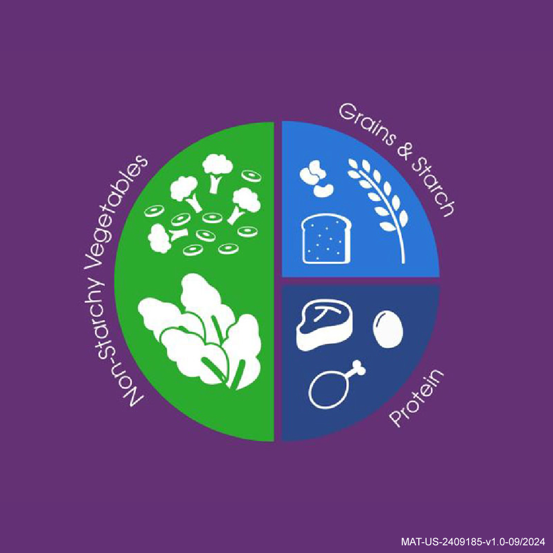 teamup4diabetes's tweet image. Half veggies. ¼ protein. ¼ grains. That’s the healthy plate method for meal planning. #healthyeating #portioncontrol #foodsmart 
#diabetes Try it out: spkl.io/6012fPI80