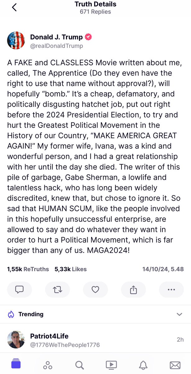 Thanks for getting back to us <a href="/realDonaldTrump/">Donald J. Trump</a>. I am available to talk further if you want. Today is a tight day w a lot of press for #TheApprentice but i might be able to give you a call tomorrow.