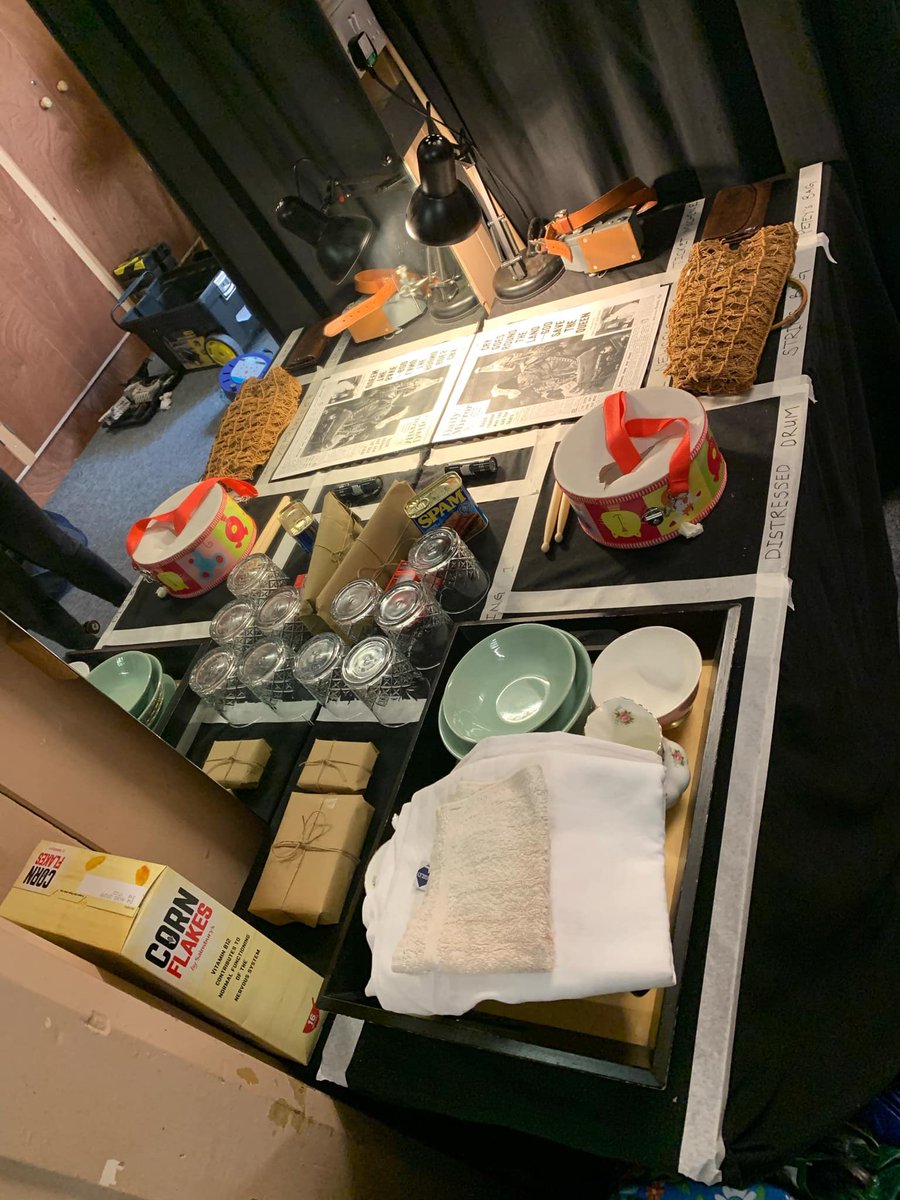 2Thoughts's tweet photo. We’re in! The get-in was a great success and now we’re counting down the days to the birthday party of the year! 

Can you spot any props from our previous productions? 

Book your tickets for The Birthday Party here:
https://t.co/qOLdjbGwcc https://t.co/fTaEEQPVad