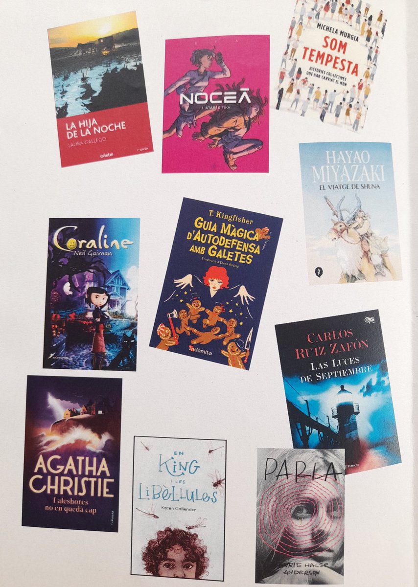 Torna el Club de Lectura per a joves d'ESO a la <a href="/bibliotecabmr/">Biblioteca BMR</a>.Quin gust veure com la majoria repeteixen per 2n o 3r any!Un lloc on parlen de llibres amb tant d'entusiasme que sempre ens sorprèn l'hora d'acabar. Que els adolescents no llegeixen? Ja us dic jo que alguns sí! ❤️