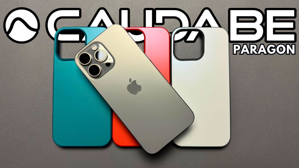 MichaelsTecTalk's tweet photo. ๐จ CAUDABE PARAGON FOR iPHONE 16 PRO MAX ๐จ
@Caudabe are back with the NEW Paragon case for the iPhone 16 Series. Does it live up to the hype? Let's find out!
Link to video: https://t.co/FwSkbXw2aW
#MTT
#Caudabe
#Paragon
#iphone16promax
#CaseReview https://t.co/oNbbPRW662