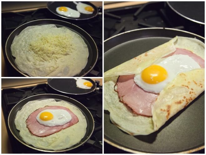 Crêpes are so easy to make, and everybody loves them! It's a great meal to serve if you have vegetarian friends - you can just bring the crêpe and each person makes their own toppings... frenchtoday.com/blog/french-fo… #frenchfood