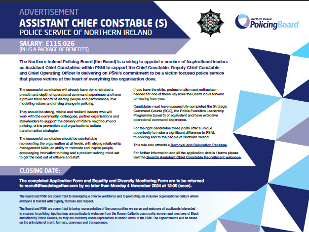 NI Policing Board tweet media