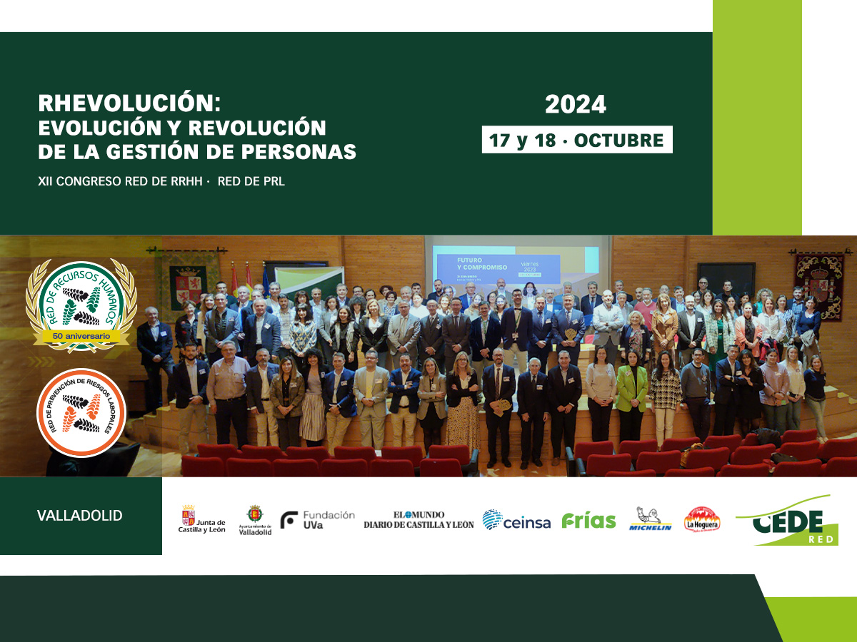 ¡Ultima llamada para inscribiros al Congreso RHEvolución del 50 Aniversario de la Red de Recursos Humanos!

Aprovechamos para agradecer a la <a href="/jcyl/">Junta de Castilla y León</a>, <a href="/AyuntamientoVLL/">Ayto. de Valladolid</a>, <a href="/Fundacion_UVa/">Fundación Universidad de Valladolid</a>, <a href="/DiarioCyLMundo/">Diario de Castilla y León</a> de <a href="/elmundoes/">EL MUNDO</a>, <a href="/ceinsa_rh/">CEINSA</a>, <a href="/FriasNutricion/">Frías Nutrición 💚</a>, <a href="/Michelin/">Michelin</a> y <a href="/ELaHoguera/">Embutidos La Hoguera</a>...