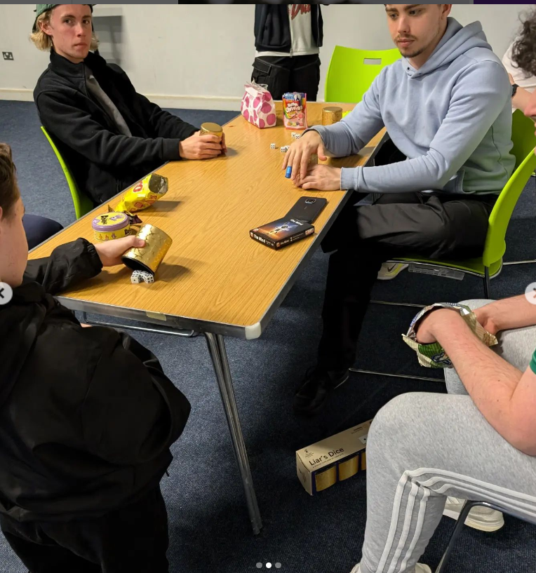 Strive Programme (@striveprogramme) on Twitter photo Strive young people from Youth Initiatives took part in an Among Us team building exercises, games night and even had a Wildlife Facing Fears night! 👾🐍
#StriveProgramme #PEACEPLUS
<a href="/SEUPB/">SEUPB</a> <a href="/YINI_91/">Youth Initiatives</a> <a href="/IncludeYouth/">Include Youth</a> <a href="/Alternatives_RJ/">Alternatives RJ</a> <a href="/NewstartEdu/">NewstartEduCentreAEP</a> Strive young people from Youth Initiatives took part in an Among Us team building exercises, games night and even had a Wildlife Facing Fears night! 👾🐍
#StriveProgramme #PEACEPLUS
<a href="/SEUPB/">SEUPB</a> <a href="/YINI_91/">Youth Initiatives</a> <a href="/IncludeYouth/">Include Youth</a> <a href="/Alternatives_RJ/">Alternatives RJ</a> <a href="/NewstartEdu/">NewstartEduCentreAEP</a>