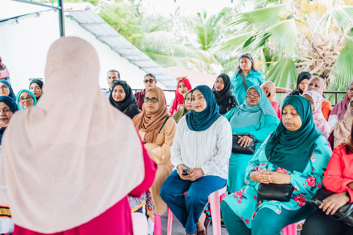 On the 3rd day of #AliDhoadhi - as part of our #worldmentalhealthday 4-day event, we partnered with <a href="/Thibaaa_mv/">Thibaa Psychology</a> to carry out an expert talk session on this year's theme 'Mental health at work'.
