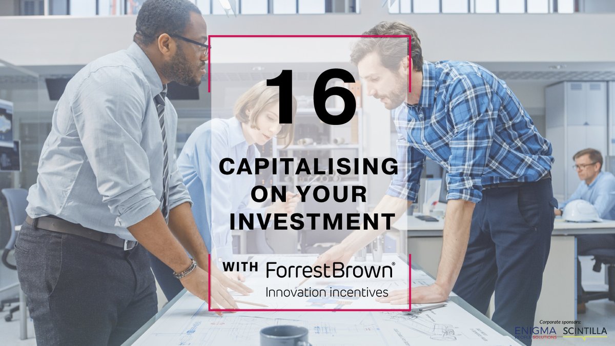 ProductDesScot's tweet image. #ProductDesignToolkit Topic 16– Capitalising on Your Investment- in p/ship w/ @ForrestBrownTax. In this topic we will explore how you can utilise innovation incentives to recoup the costs of your investment in R&amp;amp;D.

VIEW👇 productdesign-scotland.com/design-toolkit/