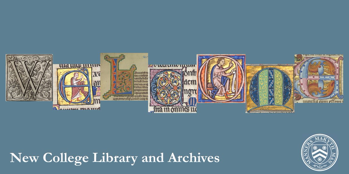 NewCollegeLib's tweet image. A warm welcome at the start of term to all @NewCollegeOx students, both old and new!

It’s lovely to see so many students already using the Library—just ask in the Library Office if you have any questions. 😊

#Michaelmas #StartofTerm #Freshers #WelcometoOxford #ManuscriptMonday