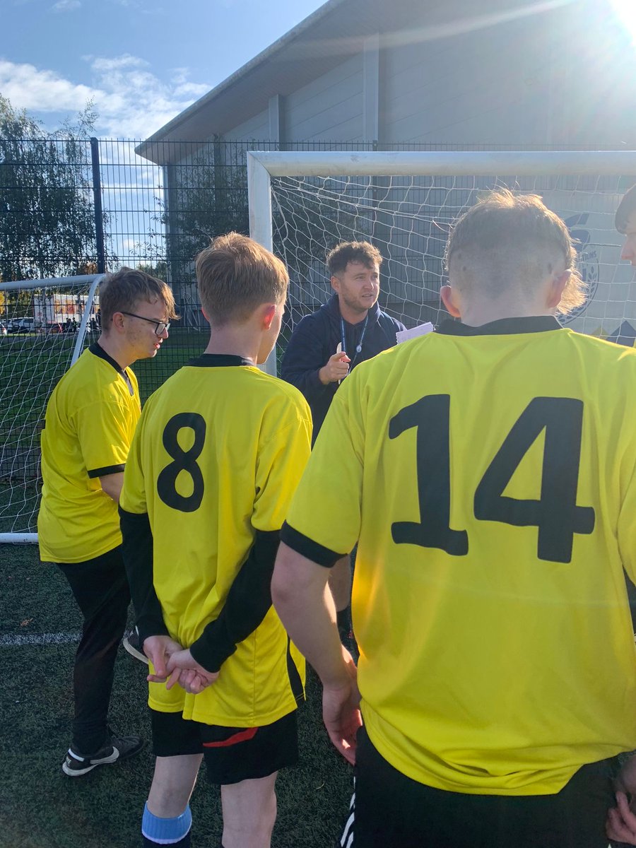 SOTCollege's tweet photo. Last week our Ability Counts Football Team participated in the Pan Ability football tournament at @wolvcoll.

It’s the first time the group have played together, but they did extremely well and finished 2nd! 🥈👏 https://t.co/emTRc4yiym