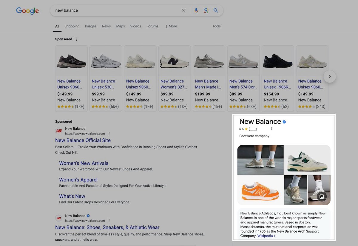 SERPalerts's tweet image. Google is now testing out blue tick verification icons for knowledge panels. This is after first testing out the blue ticks for organic listings in August and also for product grid results more recently. More details: brodieclark.com/notes/#oct-2024