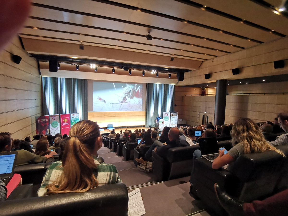 Finally E-SOVE🦟🧬! Amazing participation with more than 350 scientists! 12 years already since the last E-SOVE in Montpellier, it's great to be here again ✨