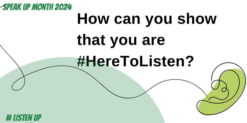 Happy Monday on week 3 of October Speaking Up Month. Sharing a thought for the day and possibly your week! #listenup <a href="/NatGuardianFTSU/">National Guardian's Office 💙</a> <a href="/SpeakUpSimon/">Simon</a> <a href="/NMacdonaldBHT/">Neil Macdonald</a> <a href="/BucksHealthcare/">Buckinghamshire Healthcare NHS Trust</a>
