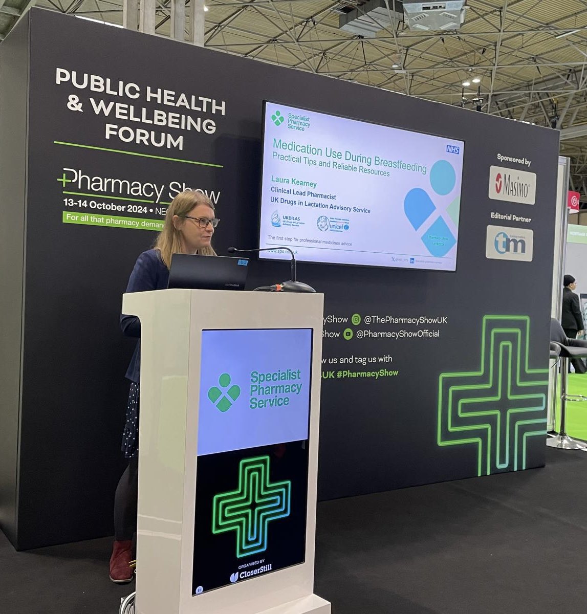 Laura Kearney is presenting about medication use &amp; breastfeeding <a href="/pharmacyshow/">The Pharmacy Show</a> 

#PS24UK #DoOnceAndShare

(1/2)