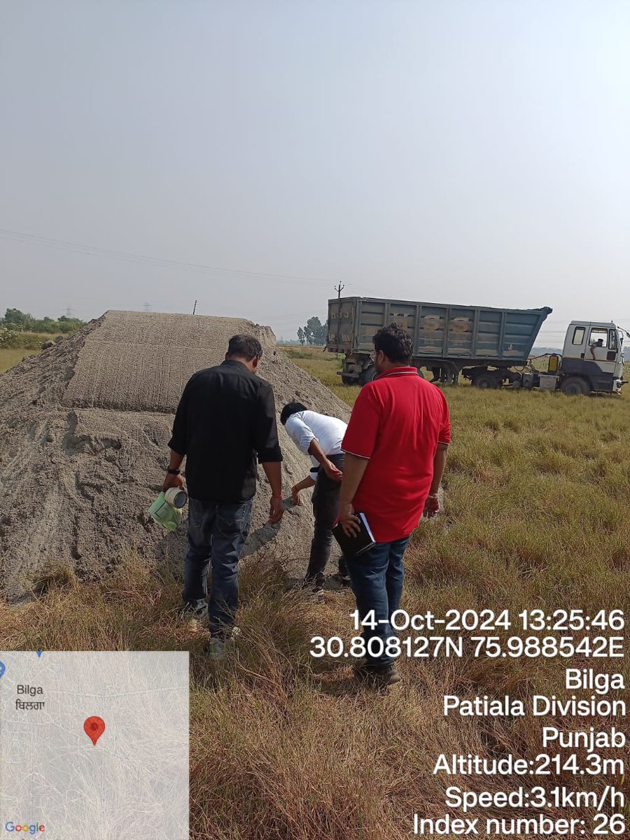 LudhianaSWSP's tweet image. To match with the pre-requisite standards and procedures for the construction of Water Treatment Plant, today samples to conduct material testing have been taken from the site at Bilga, by the engineering team. 

#municipalcorporationludhiana #lbwss #pmidc #surfacewater