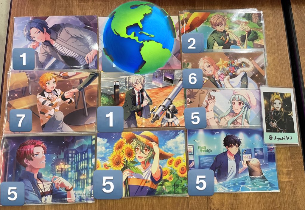 【交換/譲渡/買取】オンエア！ 6周年ストア ブロマイド vol.8

譲) 佐和1 千紘2 央太7
立夏5 宙1 志朗6 杏5 冴5 巴5

求) 同種陽人 ＞＞ 異種陽人 or 150円/枚(＋送料)

郵送交換可能。
ブロマ陽人は買取もしております。