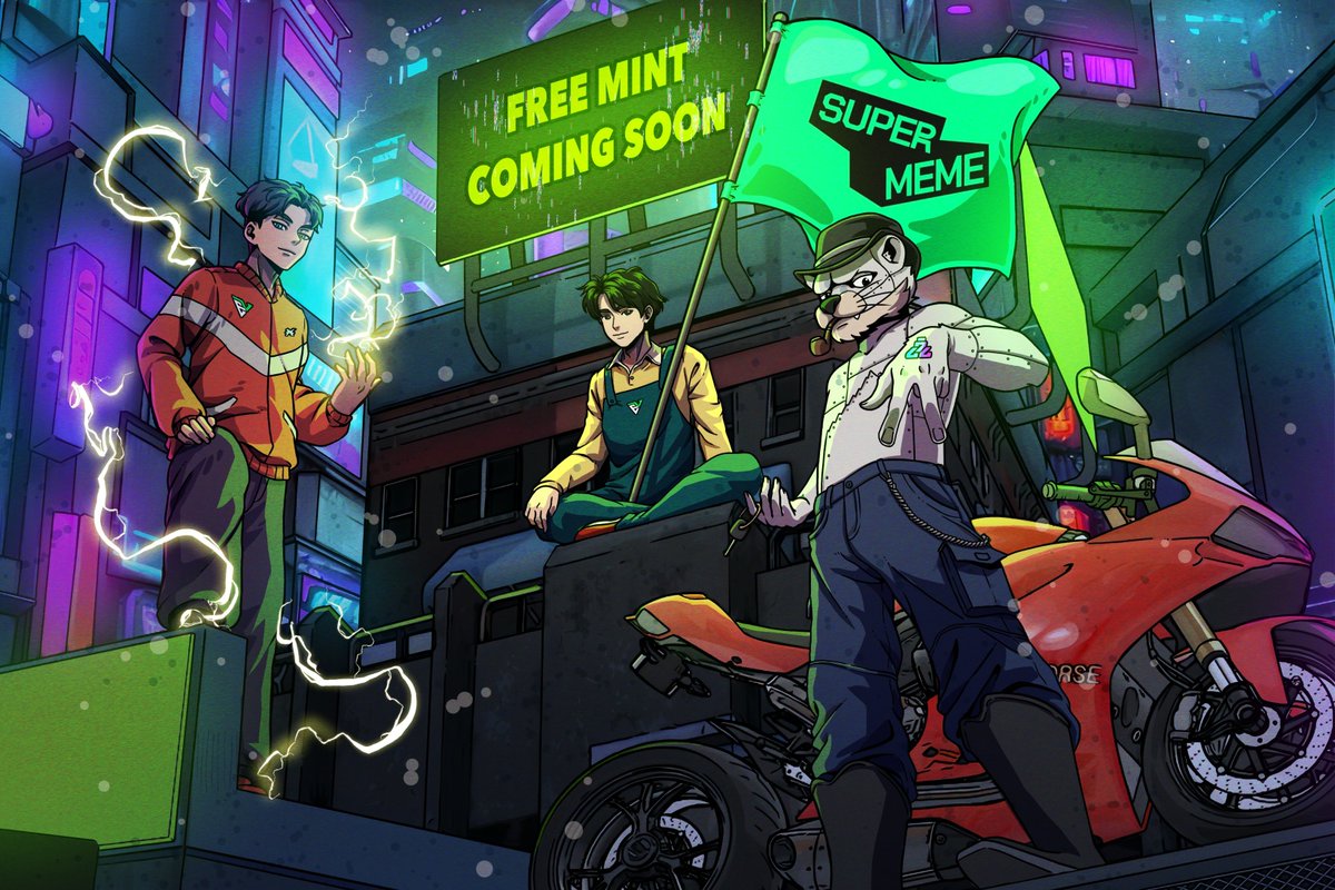 𝐍𝐞𝐰 𝐰𝐞𝐞𝐤 = 𝐍𝐞𝐰 𝐀𝐥𝐩𝐡𝐚 

What if I told you there’s an upcoming potential cook NFT collection dropping this October? 👀

FREEMINT + MEMECOIN + RUGFREE = 🚀💰

 Introducing <a href="/superdotmeme/">Super Meme</a> free mint on <a href="/base/">Base</a> 🔥

🔹IDO partnered with <a href="/SeedifyFund/">Seedify</a> 
🔹Limited supply of