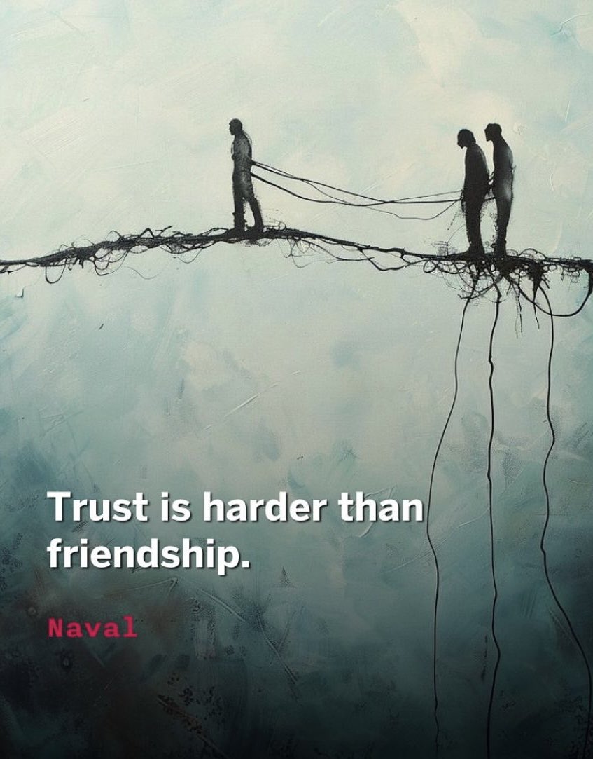 Simon Squibb (@simonsquibb) on Twitter photo One of the most misleading sayings in business is “Never mix family with business,” or “Don’t go into business with your friends.”
But who else are you going to trust?
When I work with someone I trust, they naturally become my friend over time. In business, people don’t hide One of the most misleading sayings in business is “Never mix family with business,” or “Don’t go into business with your friends.”
But who else are you going to trust?
When I work with someone I trust, they naturally become my friend over time. In business, people don’t hide