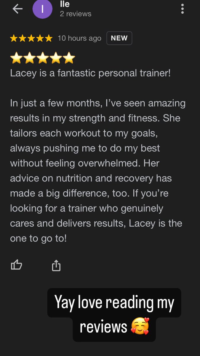 Another review popped up today 🥰