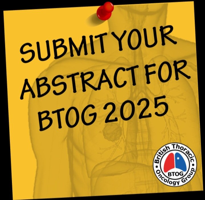 Are you a trainee interested in lung cancer? Working on a project that you'd like to share with a national MDT audience?

Well it's just 8 weeks until <a href="/BTOGORG/">BTOG</a> abstract deadline!

Details: btog.org/23rd-btog-annu…

See you in Belfast 3/5/25-5/5/25!