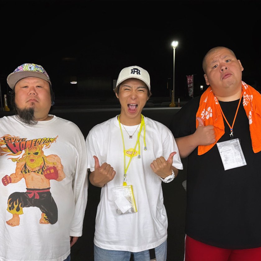 Tiktokライブのヒッチハイク企画でキー坊とbetterが東京から遊びに来た❣️

エグい距離ヒッチハイクで旅してスゴすぎー😁