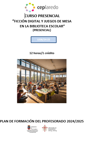 ¿Te lo vas a perder? curso muy interesante para docentes de secundaria y responsables de bibliotecas interesados en los juegos de mesa y la ficción digital. De la mano de dos grandes: <a href="/RamadaPrieto/">Lucas “Rookie”</a> y <a href="/FerVazquezCast/">Fer Vázquez</a>