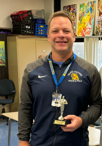 PARENT-TO-STAFF: "Washington Science teacher, Ahren Jacobs is a star.  My daughter’s disability challenges her to speak in a group &amp; she raises her hand in his class to answer. He's helped her out of her comfort zone. Thank you Mr. Jacobs for the compassion you have provided!"