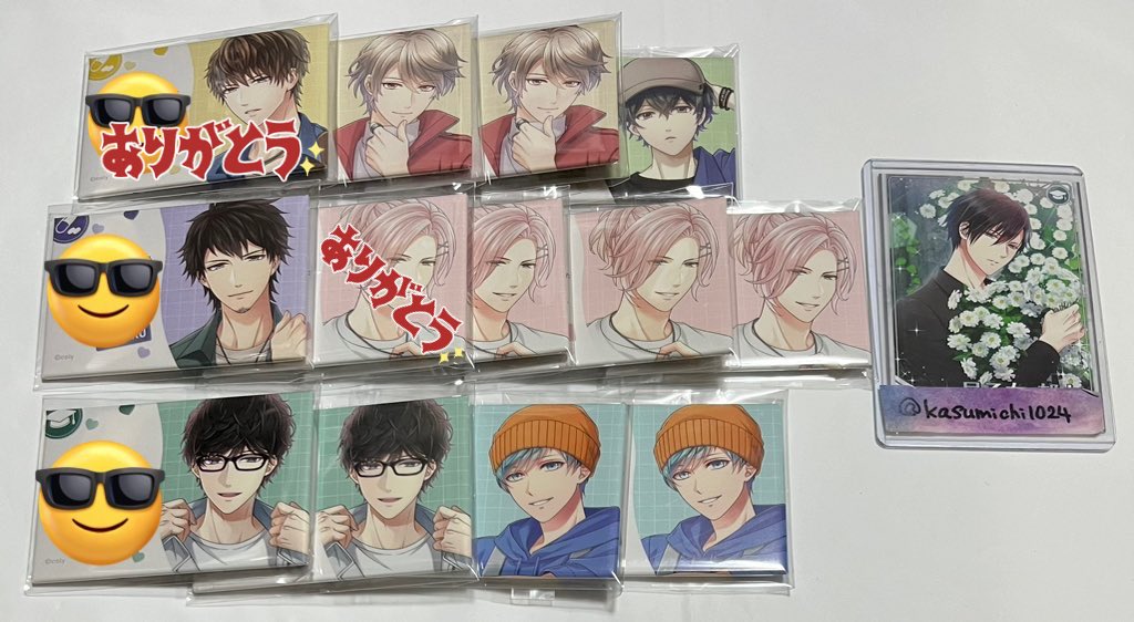 【交換・譲渡・買取】スタンドマイヒーローズ スタマイ 8周年 後半 メセ缶 セリフ入り缶バッジ

譲 ☆桧山2 ☆槙 渡部 由井3 瀬尾2 

求 ☆600円 無印300円 ＋送料＞＞同異種 早乙女

☆は無印同数含む譲渡のみ。
郵送＞＞都内手渡し。
お気軽にお声かけください。