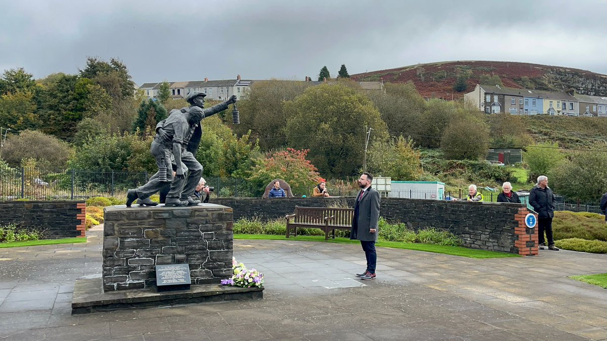 THE SENGHENYDD MINING DISASTER occurred at the Universal Colliery on 14 October 1913. The explosion, which killed 439 miners and a rescuer, is our worst mining accident. <a href="/AberValleyHG/">Aber Valley Heritage</a> held a memorial service this morning at the National Mining Disaster Memorial Garden.