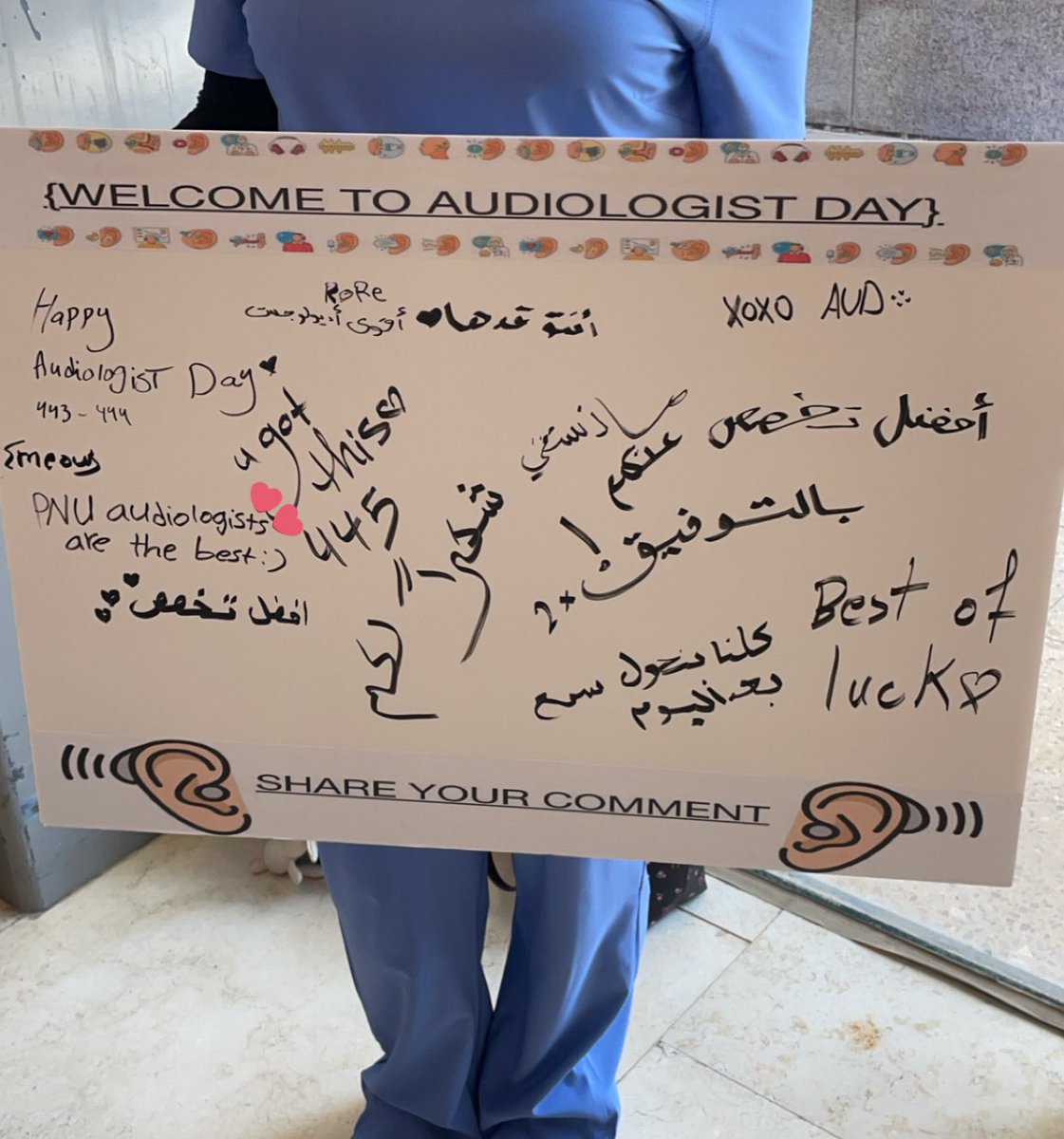 ranperso's tweet photo. Happy audiologist day 🥳🩵🩵🩵! https://t.co/STF0yTqGkf