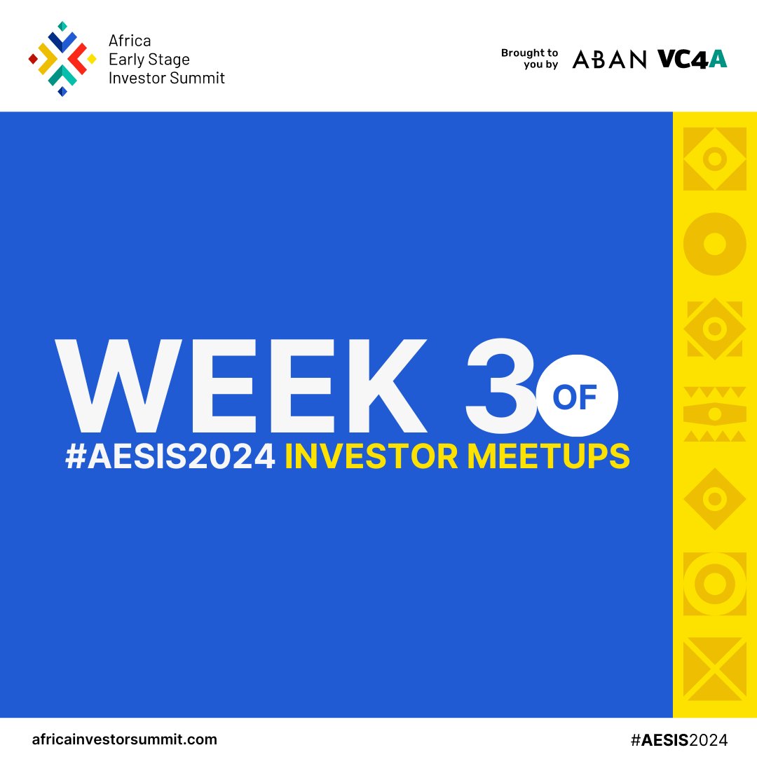 Africa Early Stage Investor Summit tweet media