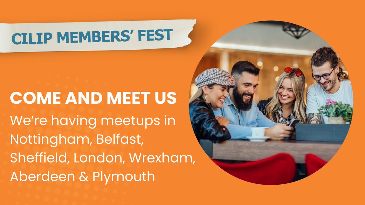 CILIP (@cilipinfo) on Twitter photo This #MembersFest come along to our regional in-person meetups across the UK and Ireland. It's a valuable opportunity to meet some of the great people that make #CILIP. Events are all free and open to members and non-members. cilip.org.uk/page/MembersFe… <a href="/CILIPScotland/">CILIPScotland</a> <a href="/CILIPinWales/">CILIP Cymru Wales 🏴</a> This #MembersFest come along to our regional in-person meetups across the UK and Ireland. It's a valuable opportunity to meet some of the great people that make #CILIP. Events are all free and open to members and non-members. cilip.org.uk/page/MembersFe… <a href="/CILIPScotland/">CILIPScotland</a> <a href="/CILIPinWales/">CILIP Cymru Wales 🏴</a>