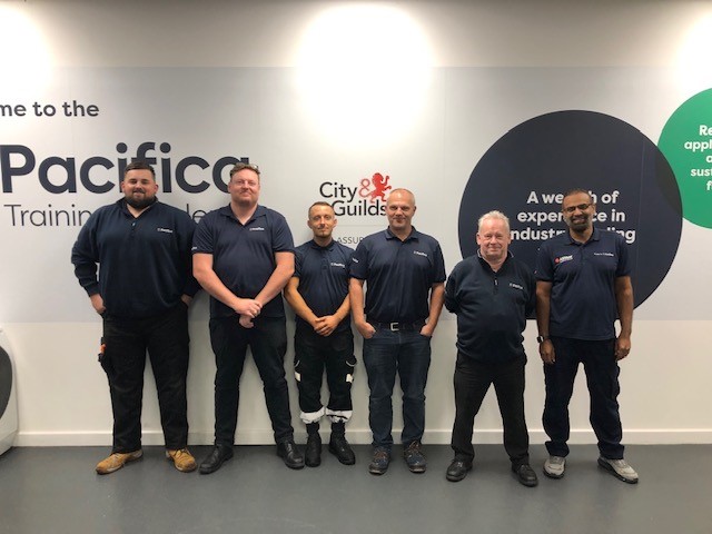 Congratulations to our latest batch of engineers who recently completed the final element of their City &amp; Guild assured training at the Pacifica Training Academy. 

Well done guys, and good luck in the field!

Pictured (left to right) - Luke, Jake, Darren, and Tahir

#whitegoods