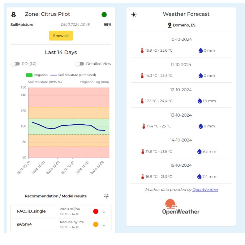 HandyWaterPRIMA's tweet photo. Felix Thomas from 🇩🇪 @UFZ_de has explained the current status of the HANDYWATER DST, a prototype mobile app📱 for scheduling irrigation based on a soil water balance model⚖️ using capacitive sensors and agroclimatic data 🌤️ or according to FAO 56 guidelines📗. https://t.co/z1czLY9qm6