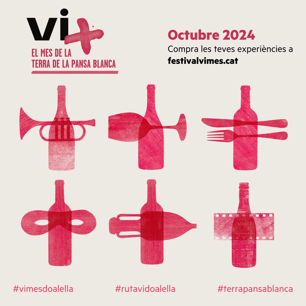 🍽️📚 Recordeu que encara us podeu inscriure a l'experiència Vi+, una vetllada que combina literatura i gastronomia que tindrà lloc aquest dijous i divendres 17 i 18 d'octubre a les 18.00h Can Lletres.

👉 Més informació i entrades a festivalvimes.cat.
