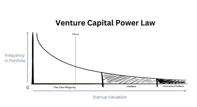LA EXIGENCIA NECESARIA DE LOS VENTURE CAPITAL

➡ La mayoría de las startups no logran alcanzar el éxito esperado y no pueden devolver el capital invertido. Según la regla «power law» seguida por muchos VC, invierten en un conjunto de startups con la esperanza de que una o dos de