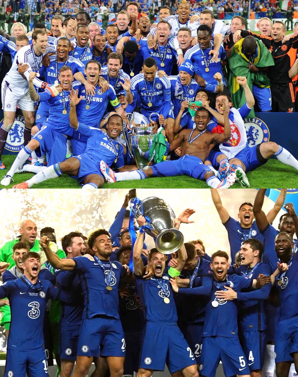 Curtis_peprah's tweet photo. Chelsea fans, since the TL is quiet, why don't we like and repost for them to see.

#UCL2012
#UCL2021 https://t.co/cazC0JP2Uv