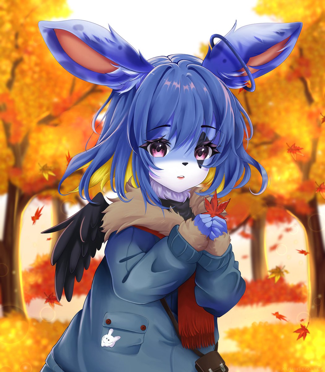 Xuumiko_Tea's tweet photo. Cmm autumn art 
#イラスト #furry https://t.co/uoF1TsENGc