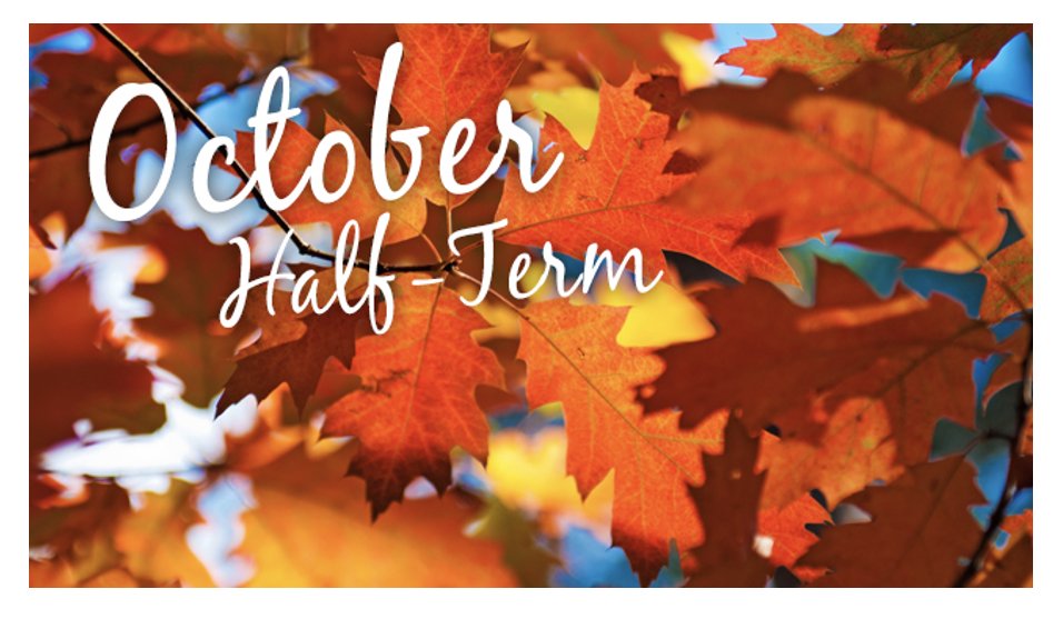 PinehurstP's tweet image. We break up for October Half term on Friday 25th October at 3.20 / 3.30pm.
Children return to school on Monday 4th November.
#Halftermadventures #OctoberFun