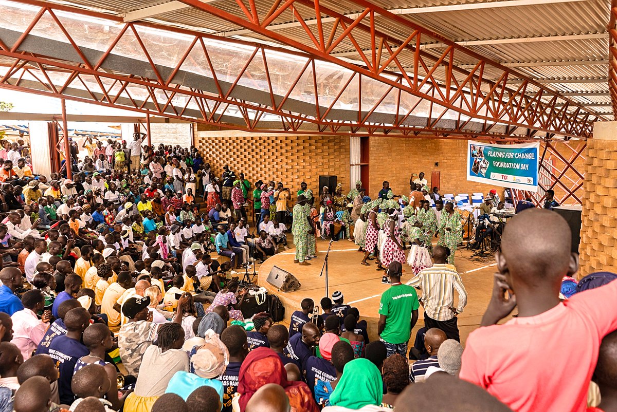 PFCFoundation's tweet image. An outstanding PFC Day event in #Bidibidi, Northern #Uganda! Very special thanks to @sinaloketa  for the amazing work, to PFCF’s co-founder Whitney Kroenke Silverstein for joining the PFCF team on this trip and to To.org for building a beautiful cultural space