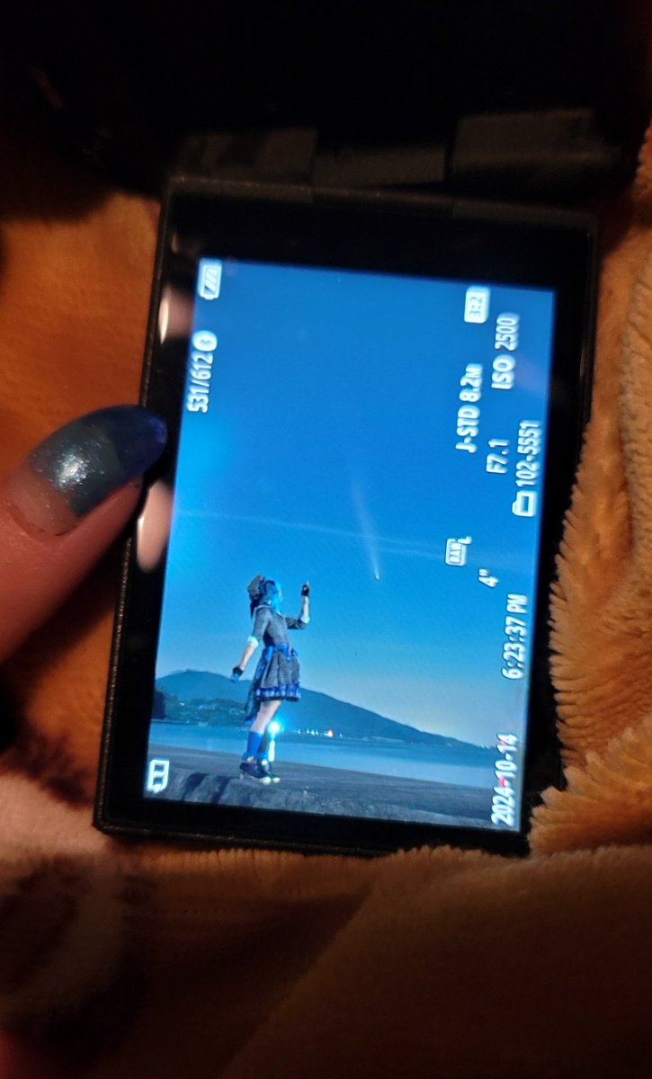 すいちゃんで念願の彗星と、、、😭😭😭😭😭😭😭☄️