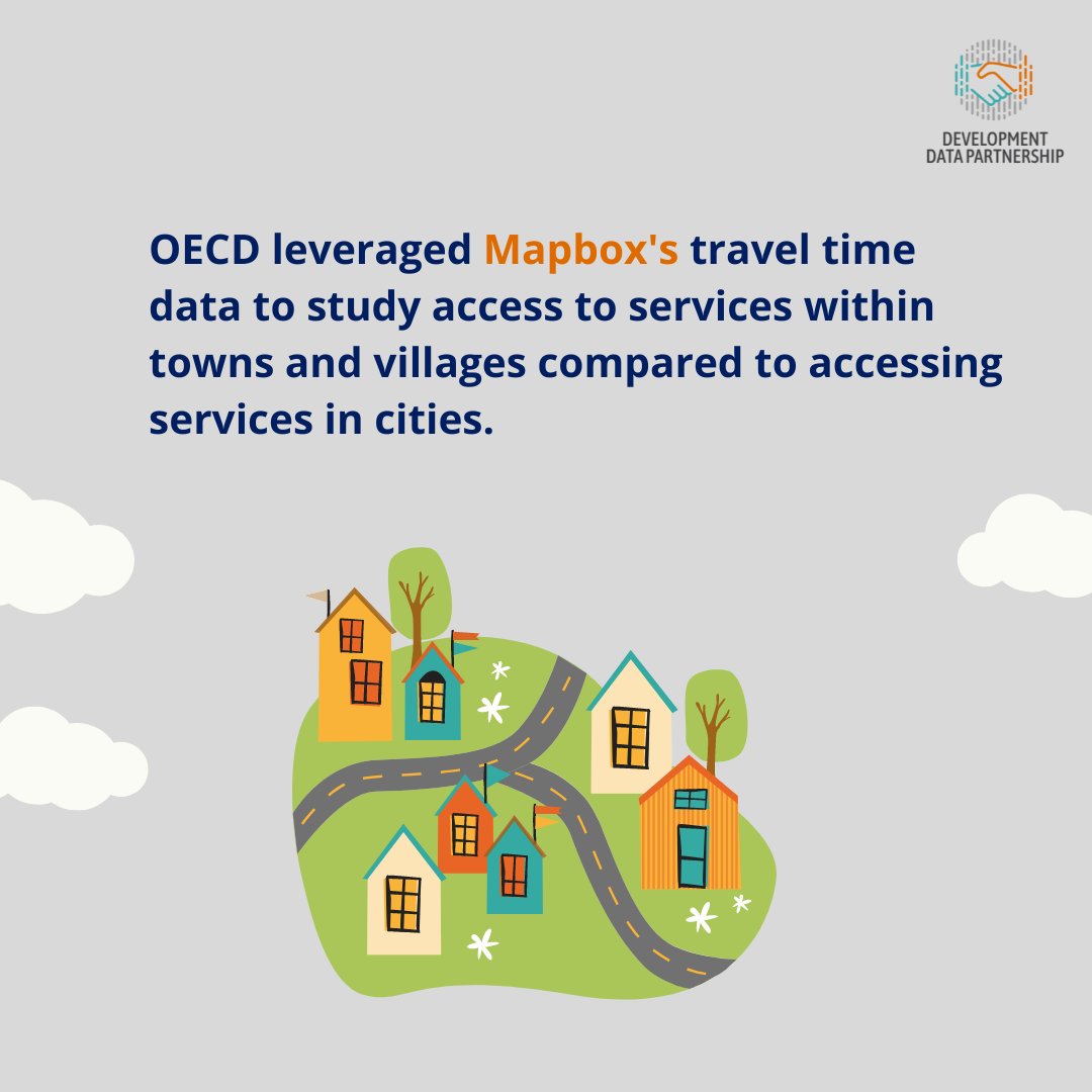 World Bank Data (@worldbankdata) on Twitter photo The availability and accessibility of high-quality services are essential for people’s well-being, especially in towns and villages.
Read this new blog post about an <a href="/OECD/">OECD ➡️ Better Policies for Better Lives</a> project on service accessibility in towns and villages using <a href="/Mapbox/">Mapbox</a> data.
👉 wrld.bg/okl250TJOIb The availability and accessibility of high-quality services are essential for people’s well-being, especially in towns and villages.
Read this new blog post about an <a href="/OECD/">OECD ➡️ Better Policies for Better Lives</a> project on service accessibility in towns and villages using <a href="/Mapbox/">Mapbox</a> data.
👉 wrld.bg/okl250TJOIb