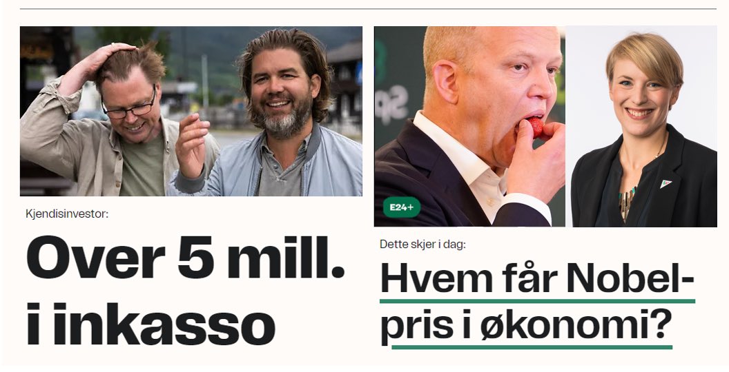 Jeg er like spent som dere !