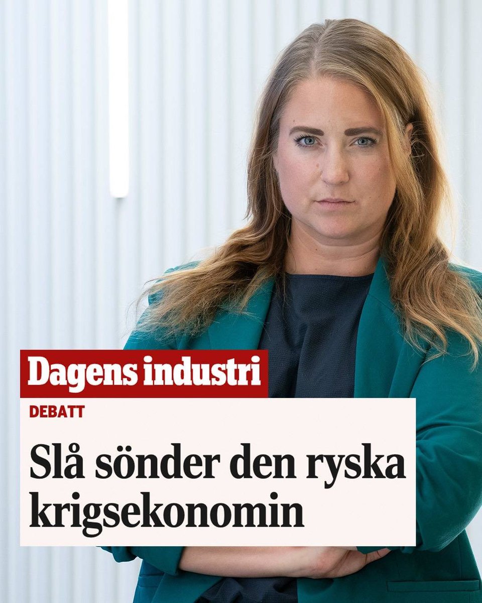 Det är förjävligt att vi inte lyckats strypa Ryska krigsekonomin. Bröder &amp; systrar i Ukraina försvarar vår frihet - samtidigt köper Belgien, Frankrike &amp; Spanien rysk gas som om ingenting hade hänt. Sanktionerna är bleka jämfört mot ex Nordkorea. 

NOG NU!

di.se/debatt/sla-son…