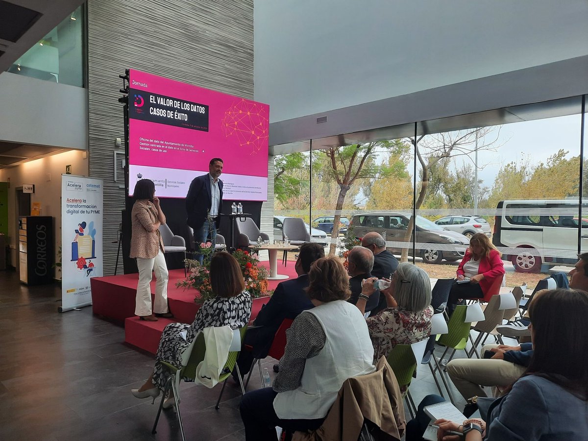 🤝Agradecemos a <a href="/fundecoruco/">Fundecor Córdoba</a> la invitación cursada a nuestro Ayuntamiento para presentar la Oficina del Dato en la jornada tecnológica 'El valor de los datos', donde hemos conocido otras estrategias innovadoras y casos de éxito.

#Montilla <a href="/Univcordoba/">Universidad Córdoba</a>