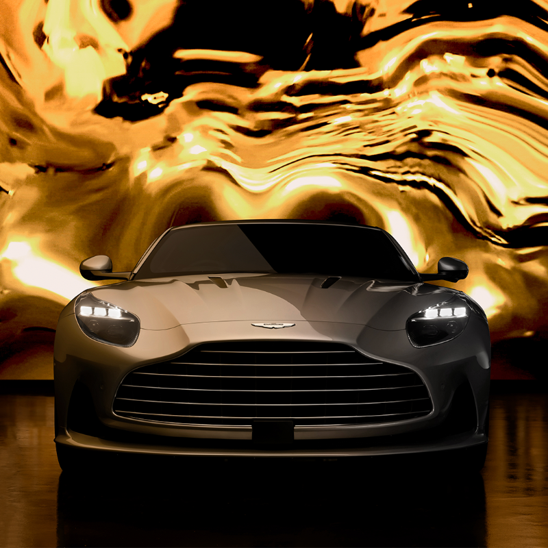 astonmartin's tweet photo. 60 cars to celebrate 60 years of an iconic partnership.

This limited-edition DB12 features the iconic Silver Birch paintwork, 21” multi-spoke wheels and 18ct gold plated interior accents.

#AstonMartin #DB12Goldfinger #ICONDRIVEN