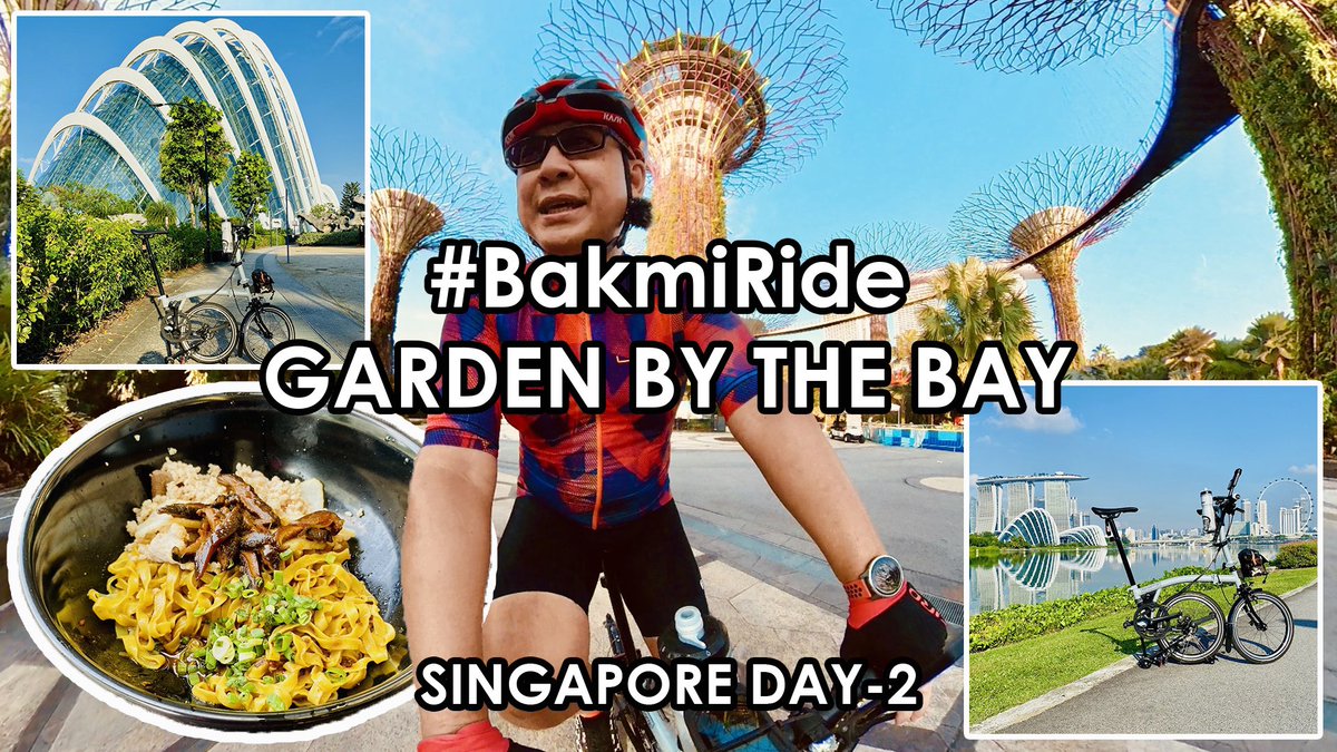 Bakmi_Cyclist's tweet photo. Yuk kita explore Garden by the Bay Singapore. Silahkan tonton videonya di sini: https://t.co/FtQP1Rpjk3 and thank you for your support! 😉 

#bakmicyclist #gowes #cycling #cyclists #bakmiride #cloud #forest #garden #bythe #singapore #bay #sands #flower #dome #vlog #super #grove https://t.co/dfKptEi2XW