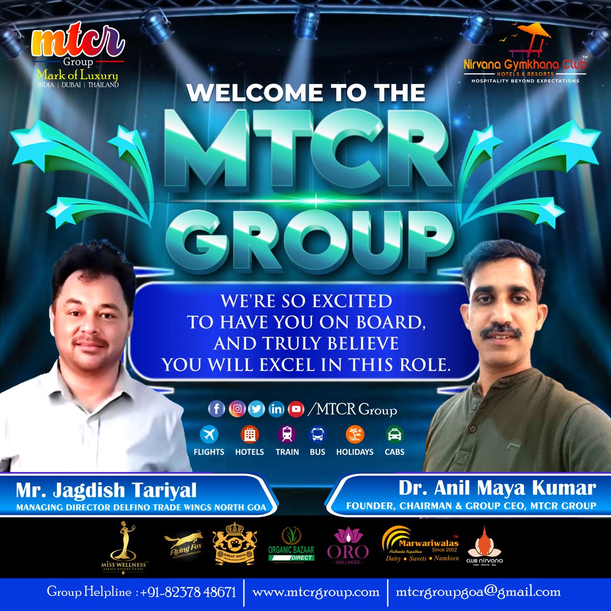 MtcrgGroupGoa's tweet image. Deepawali/ Winter Offer —35000/ Self &amp;amp; Team Business for Independence Travel Partner/ My Digital Pay Distributor - Complimentary 3 Night 4 Days Goa Trip.
#mtcrgroup #MTCR #mtcrgroupgoa #goa #offers #trip #travel #WinterOffer #diwalioffer #diwali2024 #vacation #wintervacation